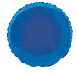 ROUND SHAPED FOIL BALLOON- BLUE