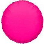 ROUND SHAPED FOIL BALLOON- HOT PINK