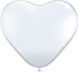 HEART LATEX DIAMOND CLEAR