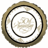 50TH ANNIVERSARY FOIL GOLD