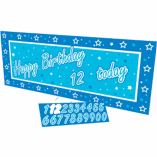GPB ANYAGE BANNER- BLUE WITH BLUE WRITING