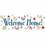GIANT BANNER- WELCOME HOME
