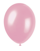 CRYSTAL PINK 12" LATEX HELIUM PEARLISED BALLOON