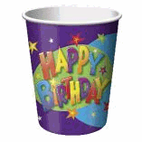 CUPS HAPPY BIRTHDAY ELLIPSE 90Z
