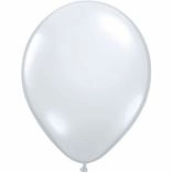 DIAMOND CLEAR 11" LATEX HELIUM BALLOON