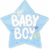 ITS A BOY FOIL- ITS A BABY BOY BLUE STAR