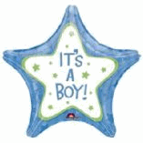 ITS A BOY FOIL- BLUE STAR