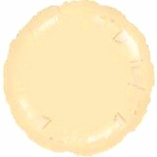 ROUND SHAPED FOIL BALLOON- IVORY