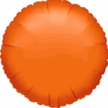 ROUND SHAPED FOIL BALLOON- ORANGE