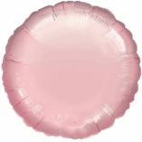 ROUND SHAPED FOIL BALLOON- PASTEL PINK
