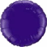 ROUND SHAPED FOIL BALLOON- PURPLE