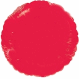 ROUND SHAPED FOIL BALLOON- RED