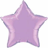 STAR SHAPED FOIL BALLOON- LAVENDER