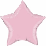 STAR SHAPED FOIL BALLOON- PASTEL PINK