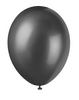 INK BLACK 12" LATEX HELIUM PEARLISED BALLOON
