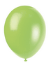 NEON LIME 12" LATEX HELIUM PEARLISED BALLOON