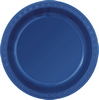 9" NAVY BLUE PLATES