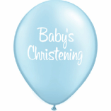CHRISTENING LATEX- BABY'S CHRISTENING BLUE