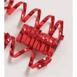 STREAMERS SERPENTINE RED