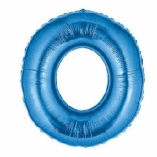 SUPERSHAPE FOIL BALLOON- BLUE 0