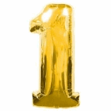 SUPERSHAPE FOIL BALLOON- GOLD 1