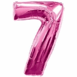 SUPERSHAPE FOIL BALLOON- PINK 7