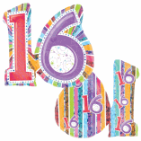 SUPERSHAPE FOIL BALLOON- 16