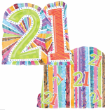 SUPERSHAPE FOIL BALLOON- 21