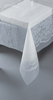 TABLECOVER WHITE LACE 54"X108"