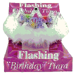 TIARA-BG - FLASHING TIARA - BIRTHDAY GIRL