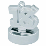 18 SHAPED WEIGHT- SILVER
