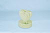 HEART SHAPED BALLOON WEIGHT- IVORY